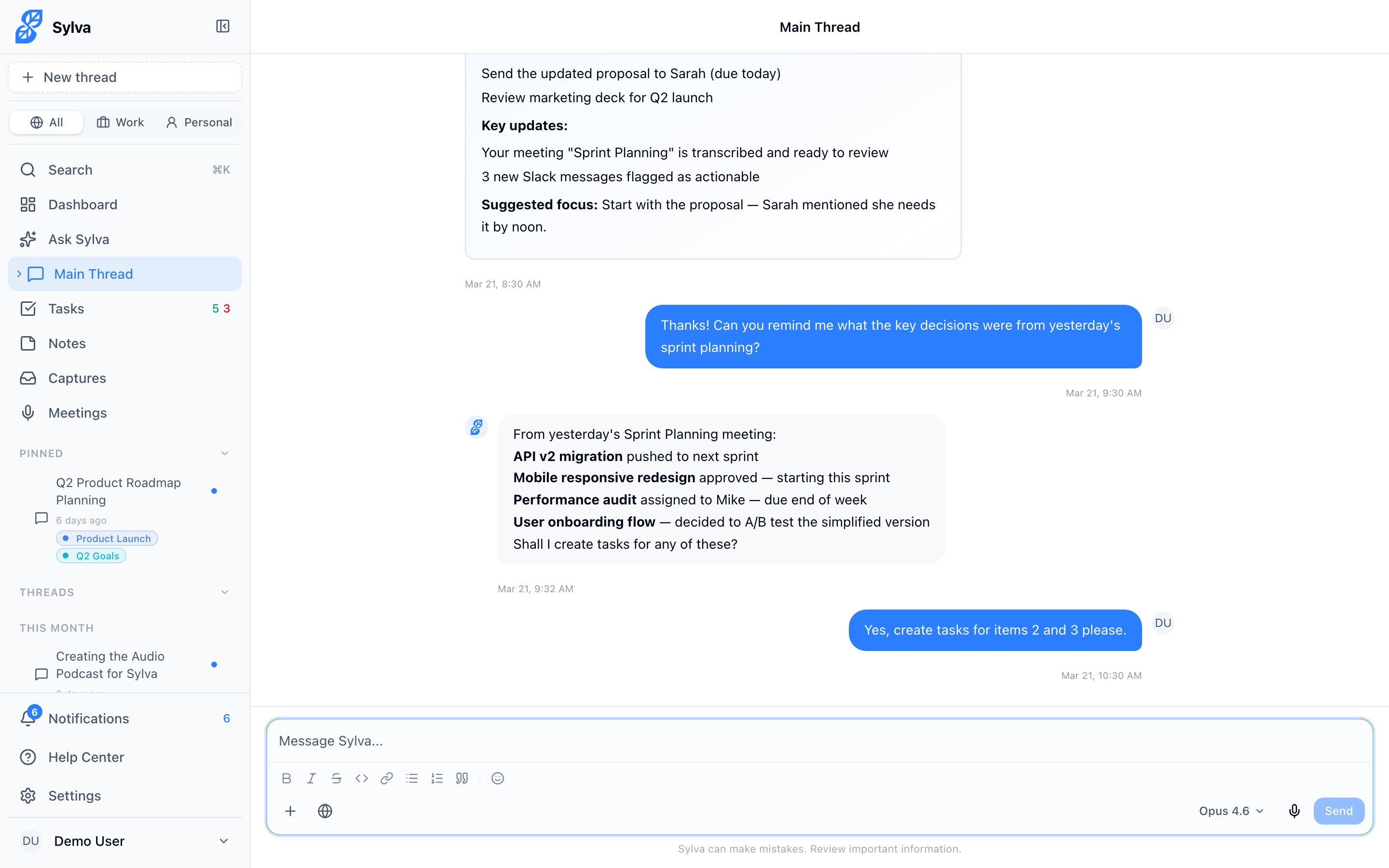 Shared files loaded into chat input