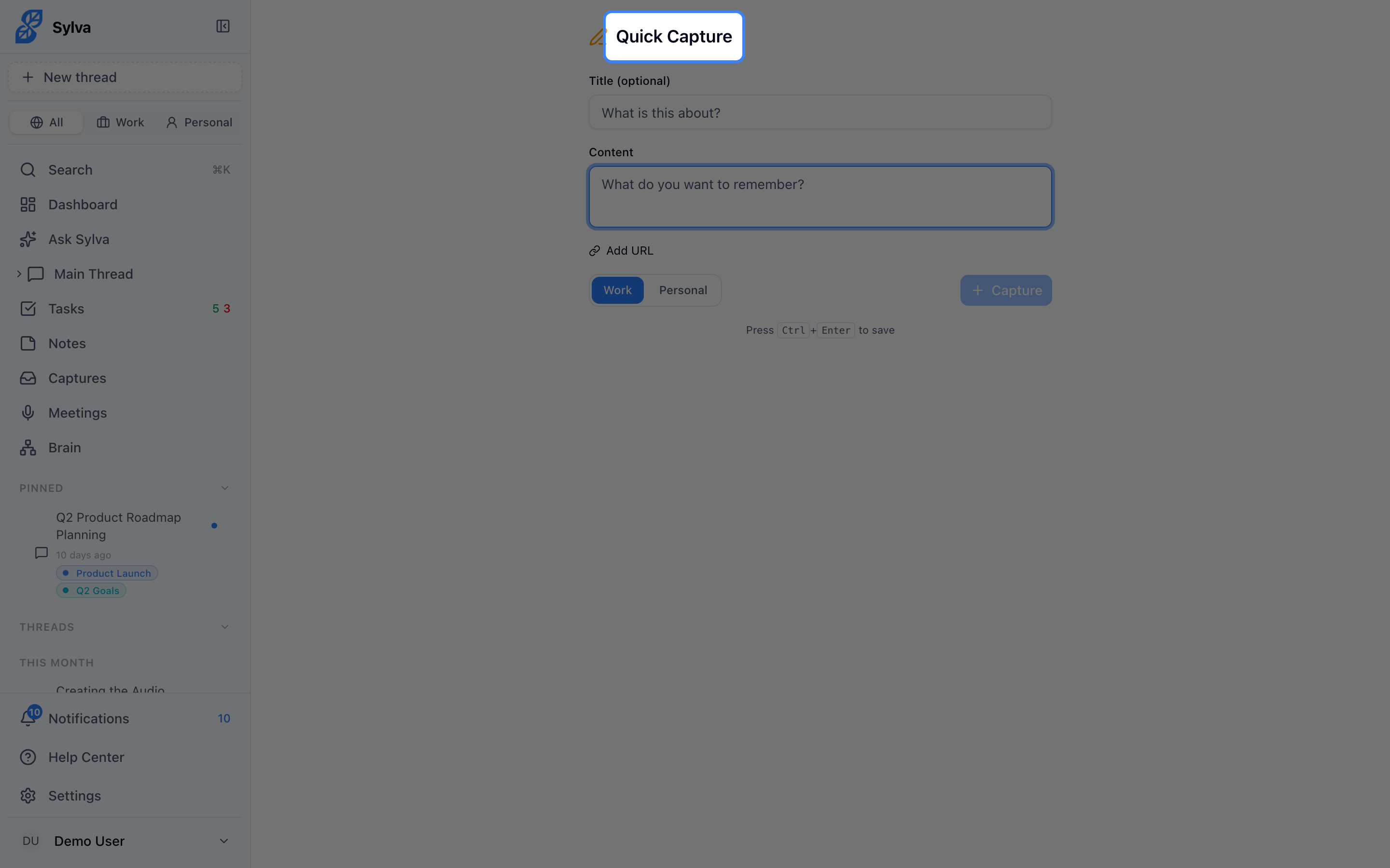 Plus button in mobile header